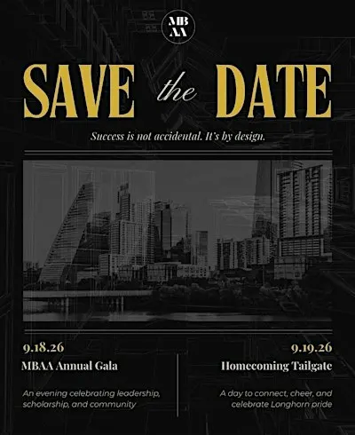 4th Annual McCombs Black Alumni Association Gala