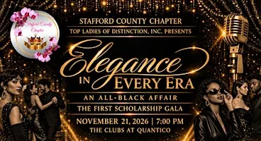 Elegance in Every Era: An All-Black Scholarship Gala