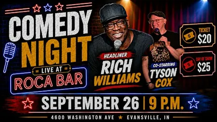 September Comedy Night at Roca Bar