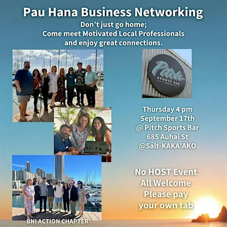 Pau Hana Business Networking