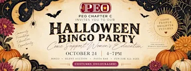 P.E.O.-Chapter C | Halloween Bingo Party