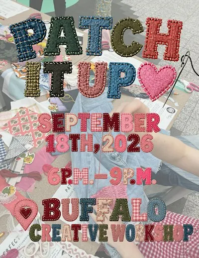 Patch It Up: Mending & Upcycling Workshop ✨