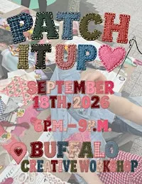 Patch It Up: Mending & Upcycling Workshop ✨