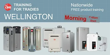 Rheem training in Wellington AM