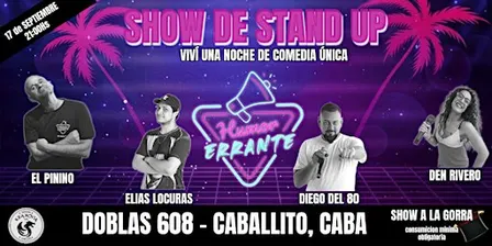 Show De Stand UP Terminal Krakovis