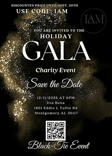 IAMPurposeD Holiday Gala Charity Event