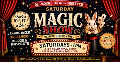 Saturday Magic Show Matinee