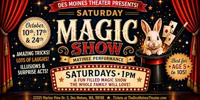 Saturday Magic Show Matinee