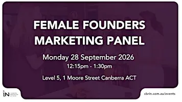 Female Founders Marketing Panel