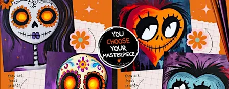 Love at First Fright: Couples Halloween Paint & Sip