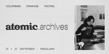 Atomic.archives: Colombian Coffee Tasting.