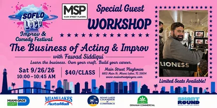 SoFlo Loco Improv Fest Class: The Business of Acting & Improv