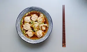 Shared Plates Shared Stories: Hun Tun - Small Pork Dumpling Soup with Wendy