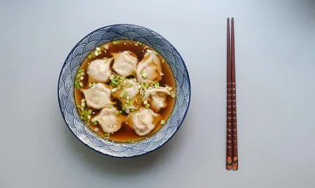 Shared Plates Shared Stories: Hun Tun - Small Pork Dumpling Soup with Wendy