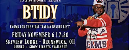BTidy | Dinner & Comedy in Brunswick