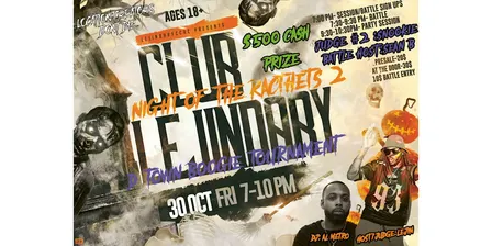Club Lejindary "Night Of The Ratchets 2" (DTOWNBOOGIE HALLOWEEN TOURNAMENT)