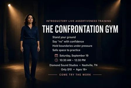 Live Assertiveness Training for People-Pleasers | Nashville Intro