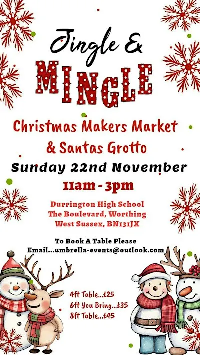 Jingle & Mingle Christmas Makers Market & Santas Grotto