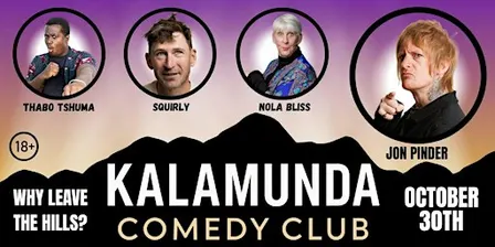 Kalamunda Comedy Club Showcase - October 30th