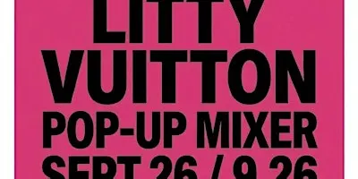 Litty Vuitton Pop Up Mixer