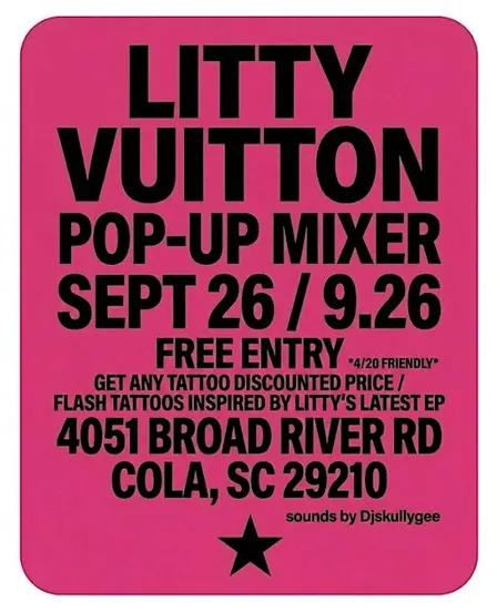 Litty Vuitton Pop Up Mixer