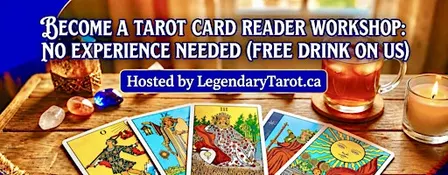 Become a Tarot Card Reader Workshop: No Experience Needed(Free Drink on Us)