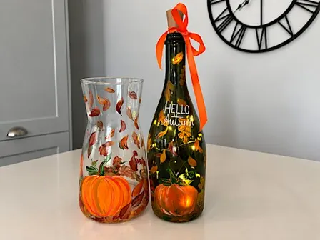 Autumn Glass painting