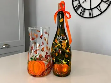 Autumn Glass painting
