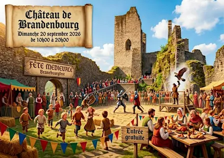 Fête Médiévale au Château de Brandenbourg - Luxembourg