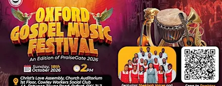 Oxford Gospel Music Festival (PraiseGate 2026)