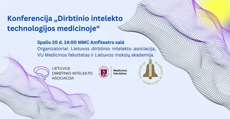 Konferencija „Dirbtinio intelekto technologijos medicinoje“