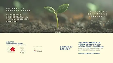 "Quando manca la terra sotto i piedi" - Trauma, corpo e regolazione