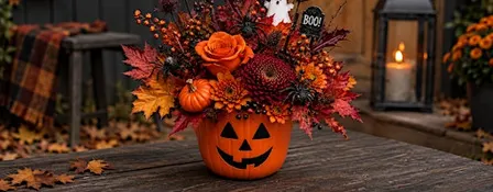 Halloween Floral Arrangement