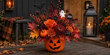 Halloween Floral Arrangement