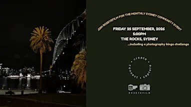 ROSEYEFILM AFTER DARK - The Rocks, Sydney