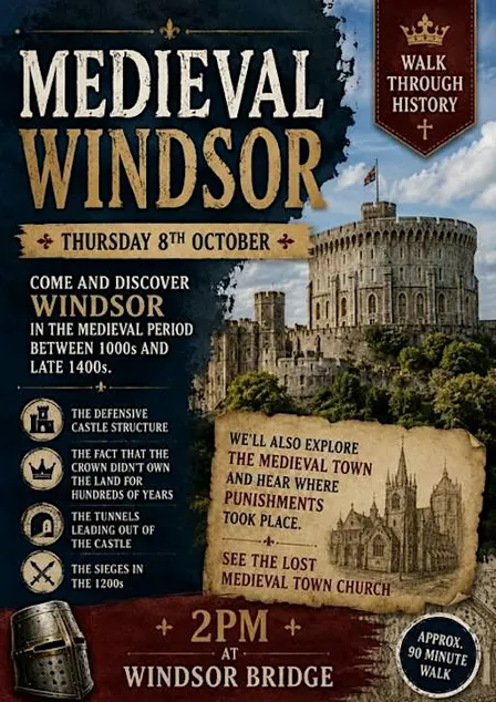 GUIDED WALK: Medieval Windsor