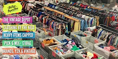 Sheffield Vintage Kilo Sale - £18 per kilo @ the Vintage Depot