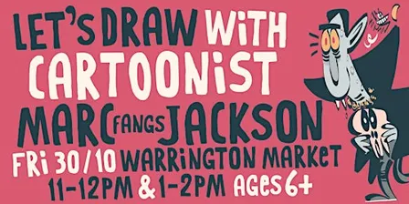 Halloween Cartoon Drawing Workshop with Marc Jackson