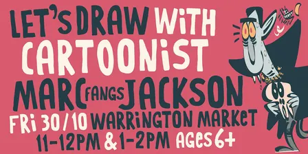 Halloween Cartoon Drawing Workshop with Marc Jackson