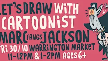 Halloween Cartoon Drawing Workshop with Marc Jackson