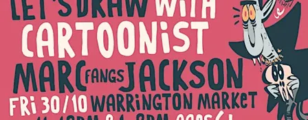 Halloween Cartoon Drawing Workshop with Marc Jackson