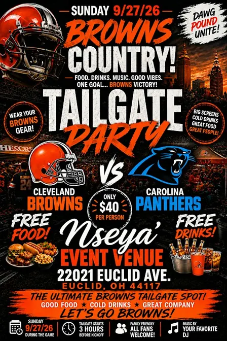 Browns Tailgate Party