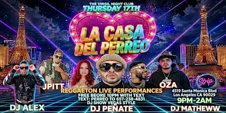 LA CASA DEL PERREO REGGAETON PARTY
