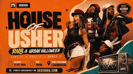 HOUSE OF USHER — RnB & Urban Halloween