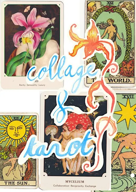 Collage & Tarot night :)