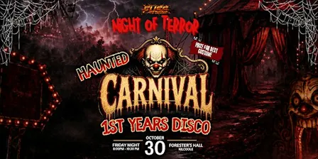 Halloween Teen Disco – 1st Years | Forester’s Hall, Kilcoole