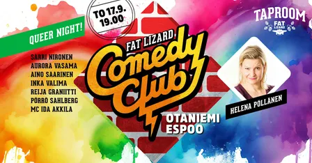 Fat Lizard Comedy Club Queer Night 2026