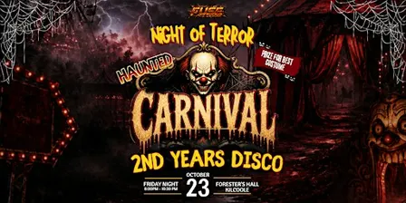 Halloween Teen Disco – 2nd Years | Forestor's Hall, Kilcoole