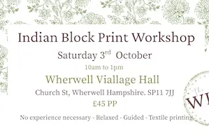 Indian Block Printing Workshop - Wherwell, Hampshire