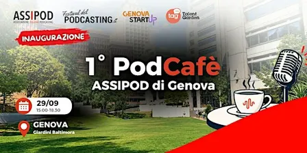 Inaugurazione 1° PodCafè a Genova